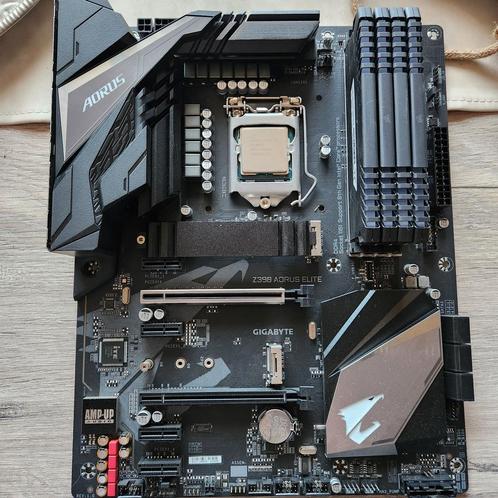 Intel I9-9900k, Aorus Z390 elite, 32gb ddr4-3600mhz, Computers en Software, Processors, Zo goed als nieuw, 8-core, 4 Ghz of meer