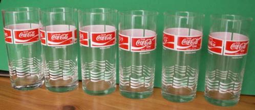9 glazen 3 verschillende sets van 3 Coca Cola vreemde talen, Verzamelen, Glas en Drinkglazen, Nieuw, Ophalen of Verzenden