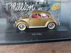 Schuco vw volkswagen kever ovaal gold 1 million edition, Hobby & Loisirs créatifs, Voitures miniatures | 1:43, Comme neuf, Schuco