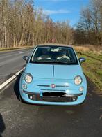 fiat 500 CABRIO bleu clair, Autos, 1242 cm³, Achat, Entreprise, Cabriolet