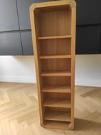 Koopje: CD-rek massief eikenhout model RADIUS Habitat  50€, Ophalen, Zo goed als nieuw, Hout, Cd's