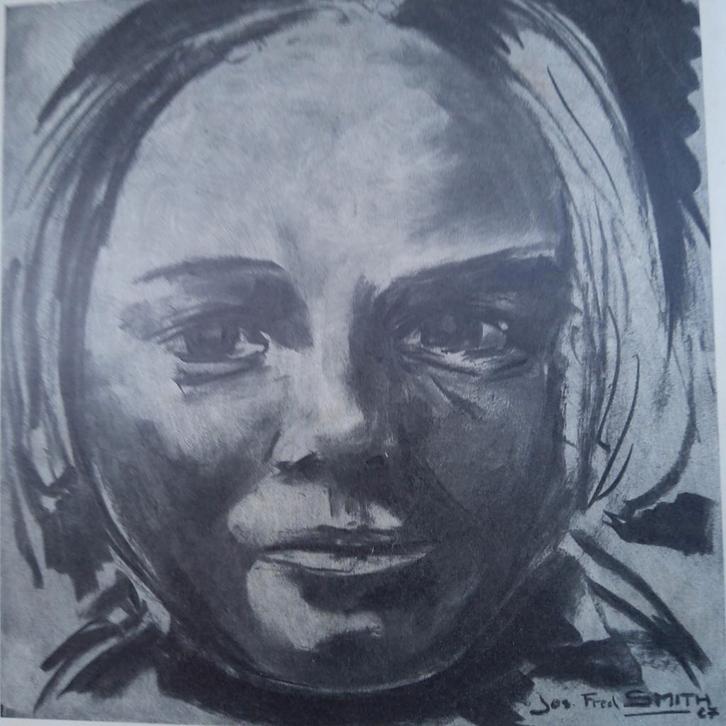 Jos Fred Smith.  2 handgesigneerde reproducties., Antiek en Kunst, Kunst | Tekeningen en Fotografie, Ophalen of Verzenden