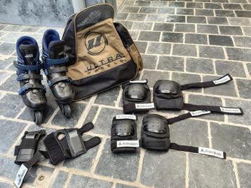 Inline skates met accessoires beschikbaar voor biedingen