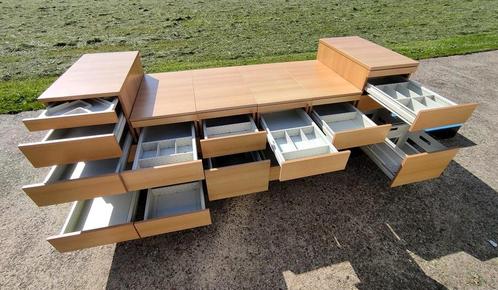 6 Ladeblokken ideaal als onderbouw voor werkbank, Huis en Inrichting, Kasten | Roldeurkasten en Archiefkasten, Gebruikt, Ophalen