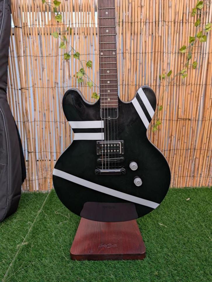 Gibson ES-335 Studio (Single Pickup) 2013 Ebony, Muziek en Instrumenten, Snaarinstrumenten | Gitaren | Elektrisch, Gebruikt, Semi-solid body