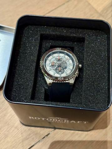 Rotorcraft Scorpion RC3701 chrono à quartz - Nouveau !, Autres marques, Enlèvement ou Envoi, Acier, Autres matériaux