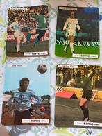 Een viertal stickers Samo chips 1974 van voetballers., Sticker, Ophalen
