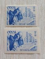 Belgium 1941 - OBP/COB 567A & 567B - Orval - MNH**, Timbres & Monnaies, Timbres | Europe | Belgique, Envoi, Non oblitéré