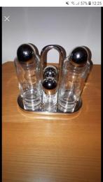 Huile vinaigre sel poivre alessi italy, Antiquités & Art, Enlèvement ou Envoi