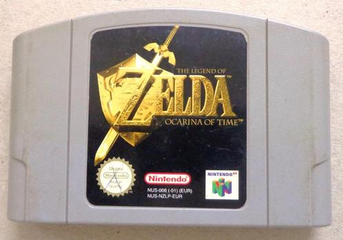 Zelda Ocarina of Time voor de Nintendo 64, Consoles de jeu & Jeux vidéo, Jeux | Nintendo 64, Utilisé, Enlèvement ou Envoi