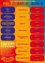 2 dagtickets voor Cactus festival vrijdag 11/07/2025, Tickets en Kaartjes