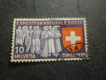 Zwitserland/Suisse 1939 Mi 338(o) Gestempeld/Oblitéré, Enlèvement ou Envoi