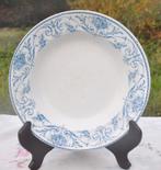 assiette creuse boch frère keramis louis XVI, Antiquités & Art, Enlèvement ou Envoi