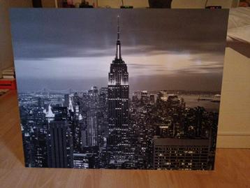 Canvas van NY  (Empire state building) beschikbaar voor biedingen