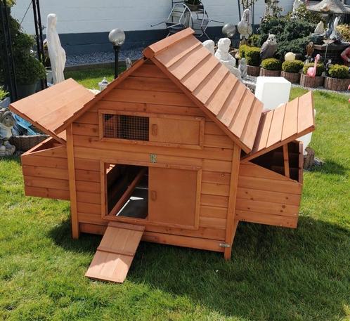 Poulailler Cabane, Dieren en Toebehoren, Pluimvee | Toebehoren, Zo goed als nieuw, Kippenhok of Kippenren, Ophalen of Verzenden