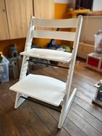 Stokke Tripp Trapp stoel - wit, Kinderen en Baby's, Ophalen, Gebruikt, Meegroeistoel