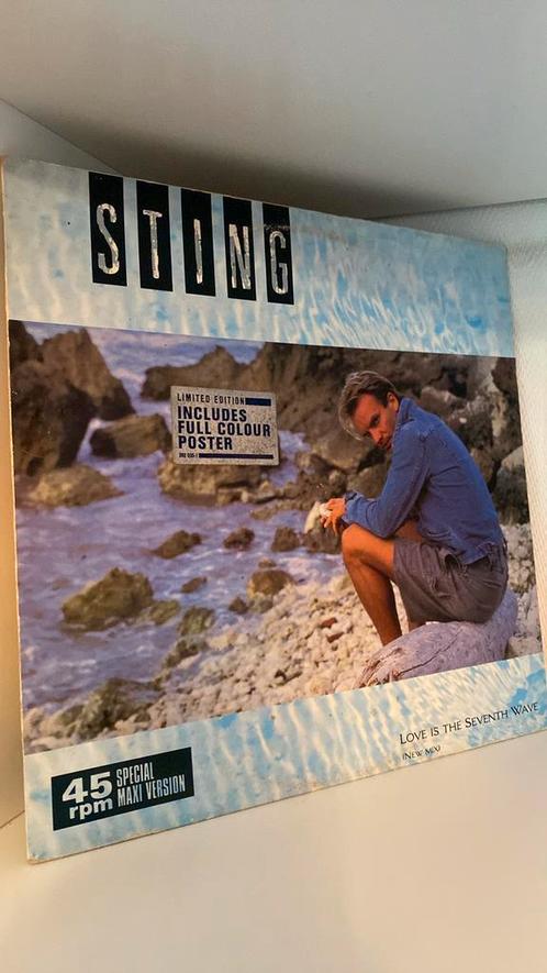 Sting – Love Is The Seventh Wave (New Mix) 🇪🇺, CD & DVD, Vinyles | Jazz & Blues, Utilisé, Jazz, 1980 à nos jours