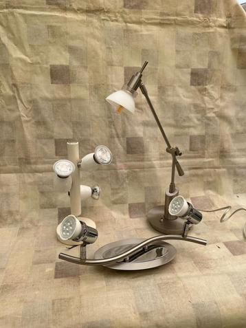 2 Plafondlamp en bureaulamp inclusief lampen beschikbaar voor biedingen