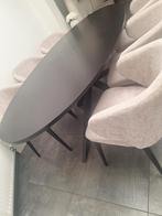 Moderne eettafel, Huis en Inrichting, Tafels | Eettafels, Ophalen, 200 cm of meer, Zo goed als nieuw, Vijf personen of meer