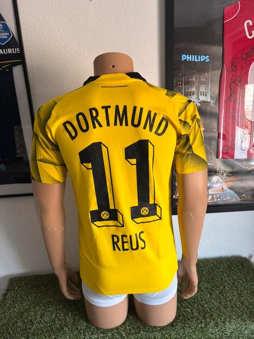 Borussia Dortmund 3e shirt 2023-2024 Reus, Sport en Fitness, Voetbal, Zo goed als nieuw, Shirt, Maat S, Verzenden