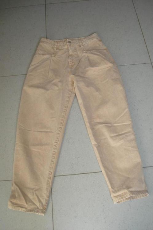 *VAL* Closed bruine jeansbroek, dames. mt 28, Kleding | Dames, Broeken en Pantalons, Gedragen, Beige, Ophalen of Verzenden