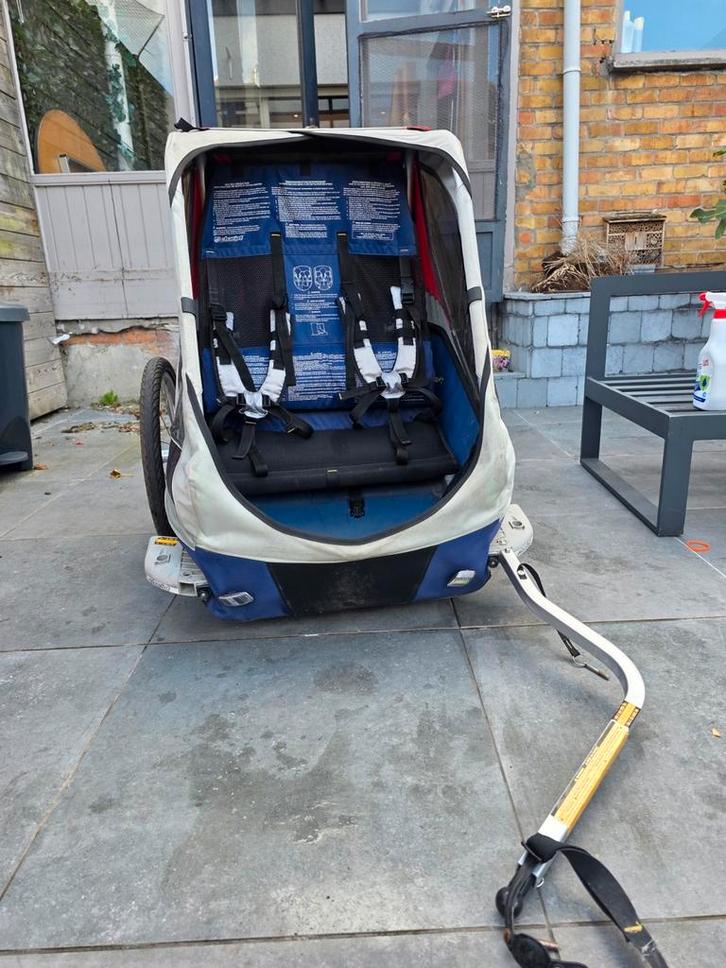 Remorque à vélo/poussette Chariot Corsaire XL - 2 enfants -, Animaux & Accessoires, Accessoires pour chiens, Enlèvement