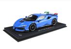 BBR 1:18 Ferrari SF90xx Blue France avec couvercle, Enlèvement ou Envoi, Neuf, Voiture