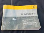 Opel Kadett-E Handleiding Instructieboek Nederlands, Auto diversen, Handleidingen en Instructieboekjes, Ophalen