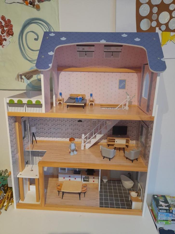 Maison de poupée LIDL, Enfants & Bébés, Jouets | Maisons de poupées, Utilisé, Maison de poupées, Enlèvement