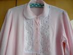 nieuw nachtjapon, roze met kanten ruche, Sans marque, Ophalen of Verzenden, Roze, Nachtkleding