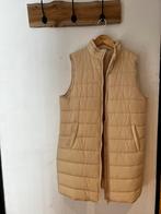 Beige lange bodywarmer maat Large, Beige, Maat 42/44 (L), Zo goed als nieuw, Ophalen