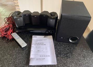 Thuisbioscoopcentrale JVC beschikbaar voor biedingen