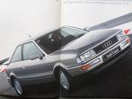 Audi Coupe 1989 Brochure, Boeken, Auto's | Folders en Tijdschriften, Ophalen of Verzenden, Audi