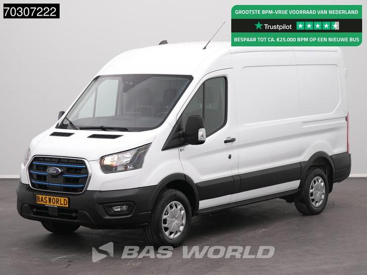 Ford e-Transit Elektrisch 68kWh 317km WLTP L2H2 Navi Camera, Autos, Camionnettes & Utilitaires, Entreprise, Achat, Caméra de recul
