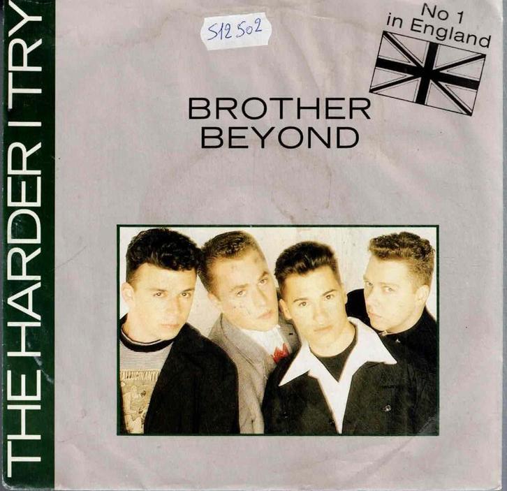 Vinyl, 7"   -   Brother Beyond – The Harder I Try, Cd's en Dvd's, Vinyl | Overige Vinyl, Overige formaten, Ophalen of Verzenden