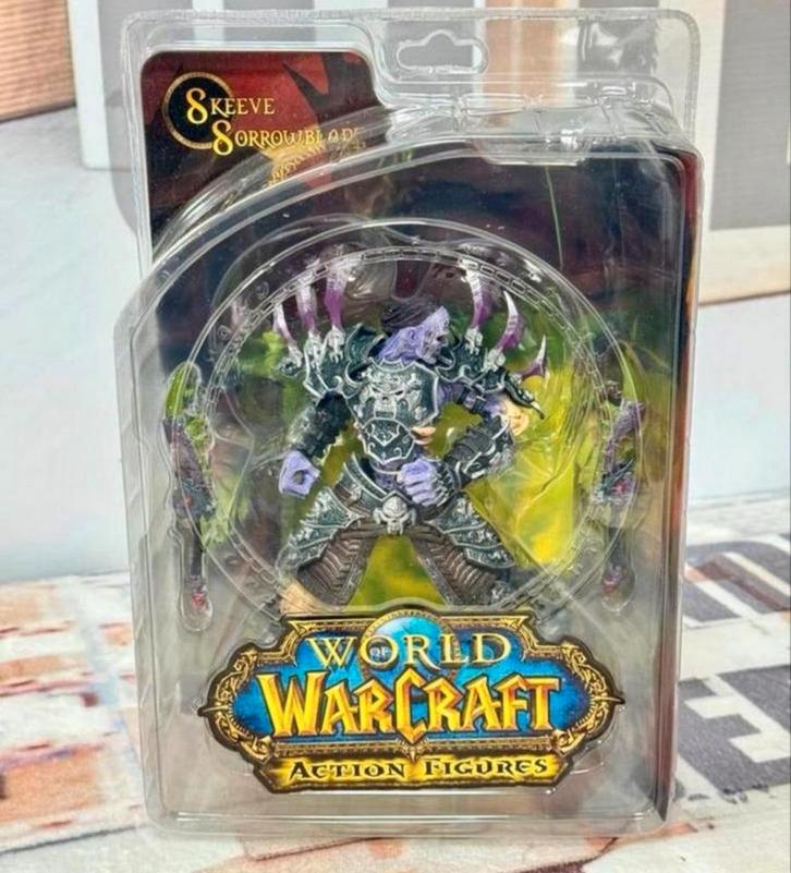 World of Warcraft Series 3 - Skeeve Sorrowblade Undead Rogue, Verzamelen, Poppetjes en Figuurtjes, Nieuw, Ophalen of Verzenden