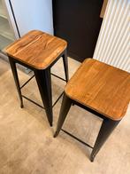 Barkruk, Huis en Inrichting, Barkrukken, Ophalen, Gebruikt, 60 tot 90 cm, Metaal