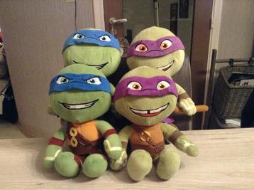 Teenage mutant ninja turtles verschillende pluche characters beschikbaar voor biedingen