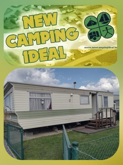 Caravan te huur in Wenduine, Vakantie, Campings, Overige, Aan zee, Huisdier toegestaan, Kinderbed, Speeltuin, Tuin, Tv