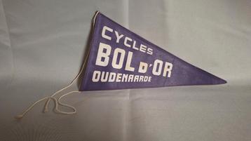 Reclame Wimpel vlagje Cycles Bol d'Or Oudenaarde 