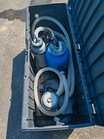 Zwembad dubbel werkende filter met verwarmings element, bied, Tuin en Terras, Ophalen of Verzenden, Zo goed als nieuw, Filter