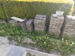 Kleiklinkers bruin/grijs, Tuin en Terras, Ophalen, Gebruikt, Klinkers