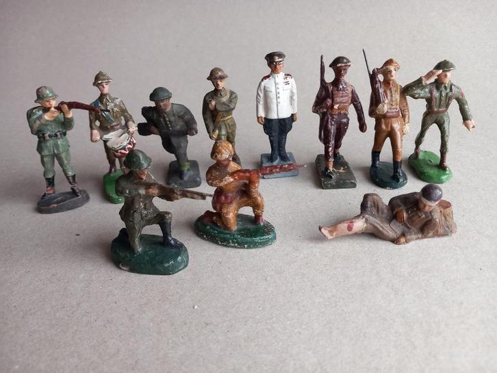 Lot soldaatjes (1930 - 1940), Verzamelen, Poppetjes en Figuurtjes, Gebruikt, Ophalen