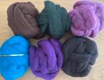 Lot Merino Spin-en viltwol, Ophalen of Verzenden, Zo goed als nieuw