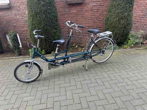 Van Raam Twinny Tandem, inschakelbare vrijloop, Fietsen en Brommers, Fietsen | Tandems, Zo goed als nieuw, Minder dan 10 versnellingen