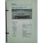 Simca 1307 1308 Vraagbaak losbladig 1975-1978 #1 Nederlands, Utilisé, Enlèvement ou Envoi