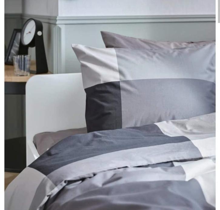 housse de couette simple + drap-housse, Maison & Meubles, Chambre à coucher | Linge de lit, Comme neuf, Housse de couette, Une personne