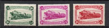 Année 1934 : Chemin de fer : CF175-CF177 * / TR175-TR177 * beschikbaar voor biedingen