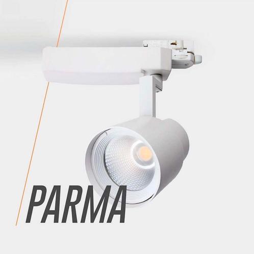 PARMA TRACK LED-spot op rail — Architech Srl, Huis en Inrichting, Lampen | Spots, Gebruikt, Led, Ophalen