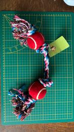 Hondenspeelgoed knoop met tennisballen nieuw, Dieren en Toebehoren, Hondenspeelgoed, Ophalen of Verzenden, Nieuw, Touwen